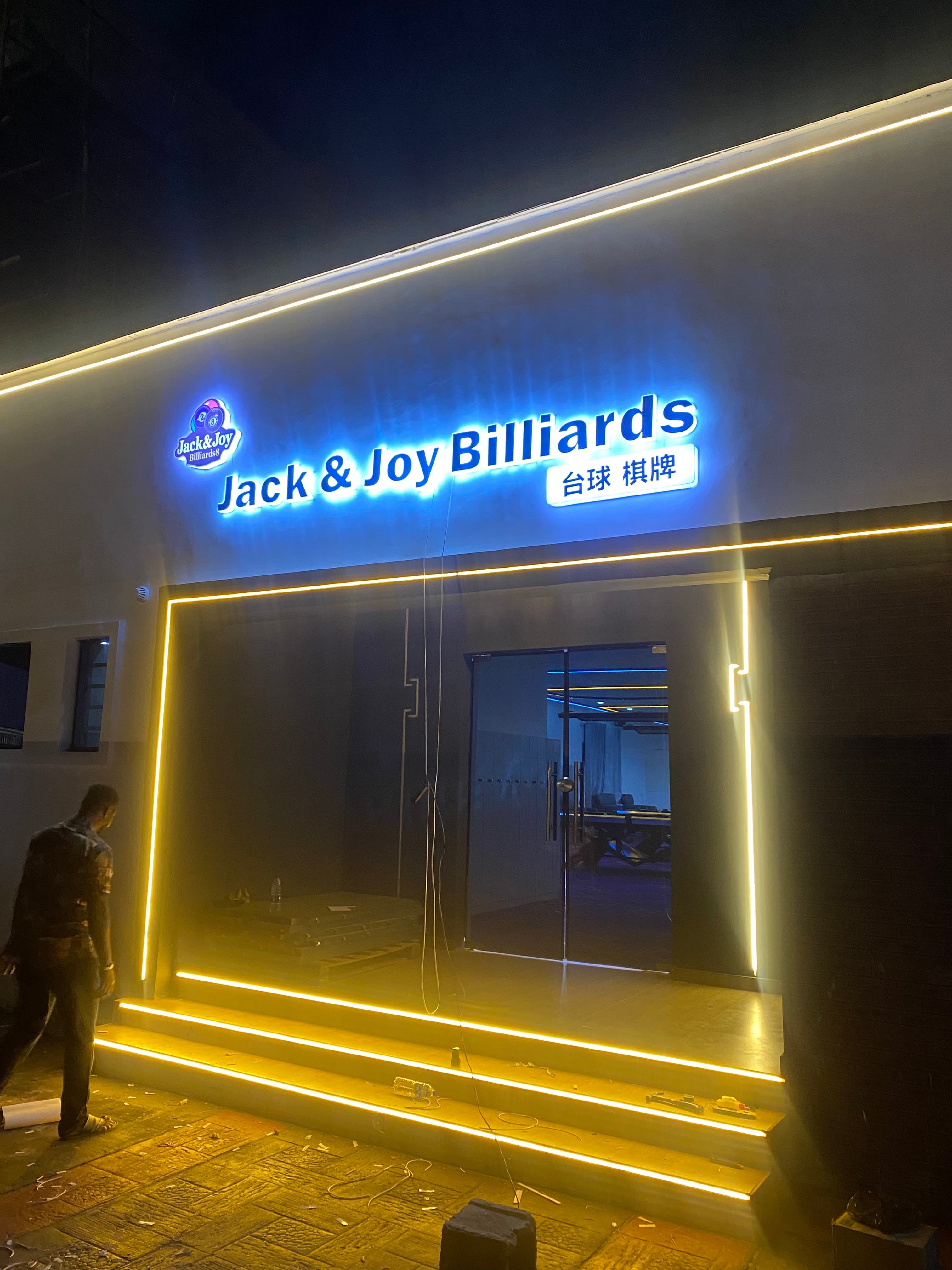 Luminous outdoor Signage